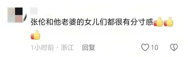 张伦硕有分寸，大女儿张敏钧在他面前穿抹胸，他只和钟丽缇对视