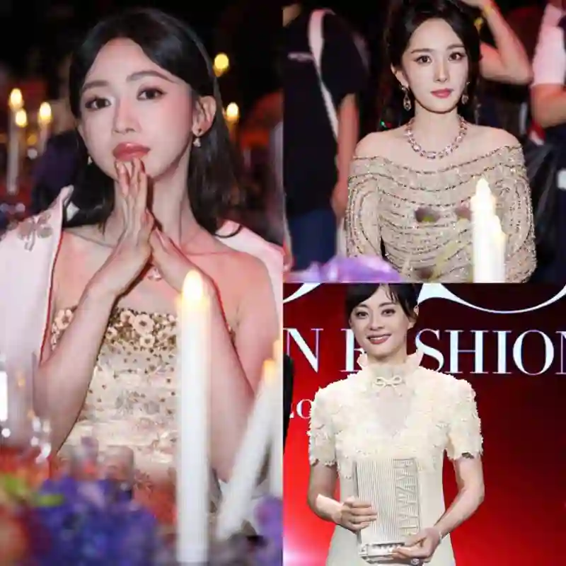 红毯幕后揭秘，孙俪神似胡曼黎，杨幂状态略显狼狈，吴谨言完美扛住