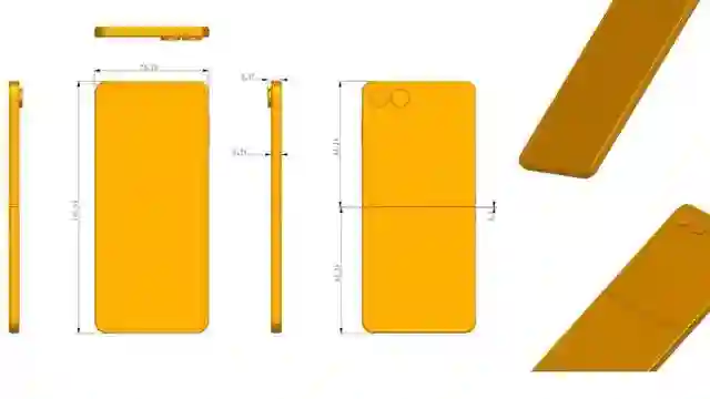 三星最薄折叠旗舰：Galaxy Z Fold7手机CAD渲染图曝光