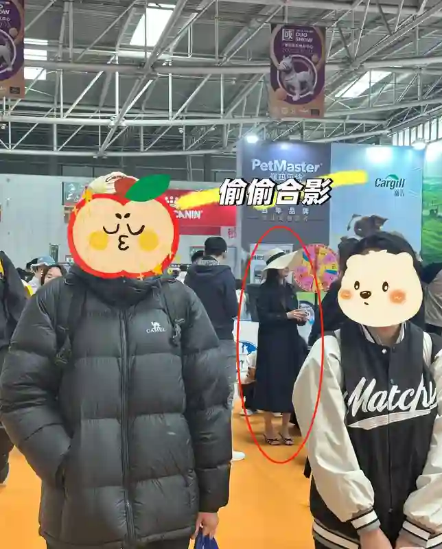 44岁霍思燕亮相青岛宠物展,戴帽亮相,颜值回春,身材匀称富态十足