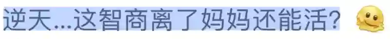 就你这智商，离开亲妈还能活？