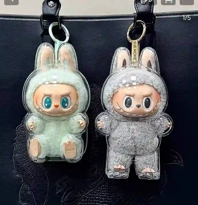刘诗诗特意给labubu安排上了保护壳，姐姐真的很用心了