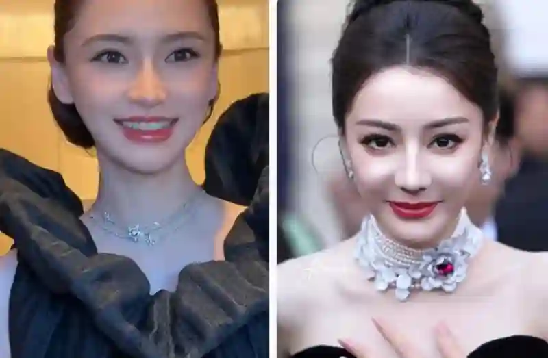 baby、热巴洗清傍大佬嫌疑，两大神颜女星同在巴黎秀场，怼脸拍来了