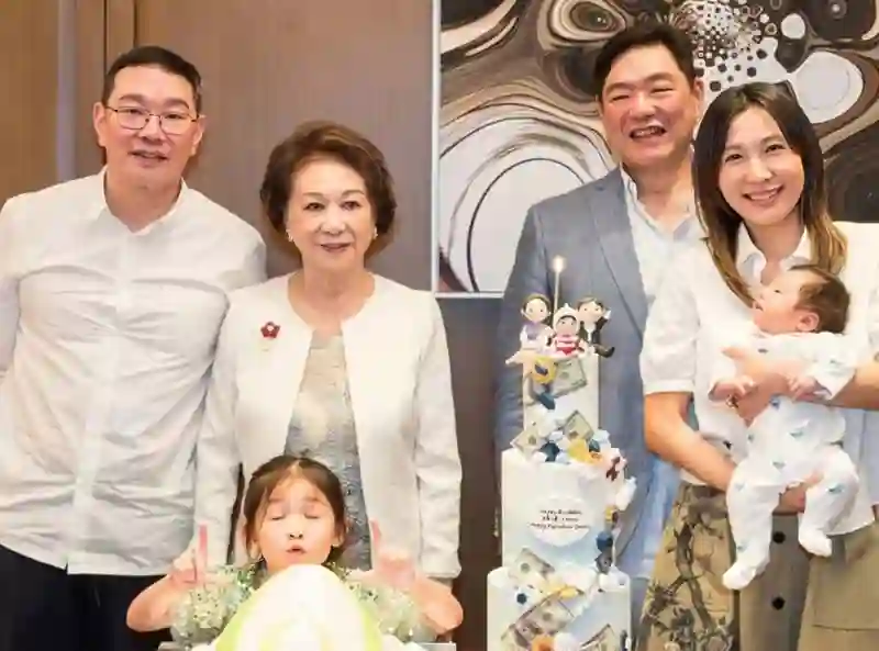 TVB女星未婚先孕嫁豪门，和继女相处融洽，生一儿一女稳固地位