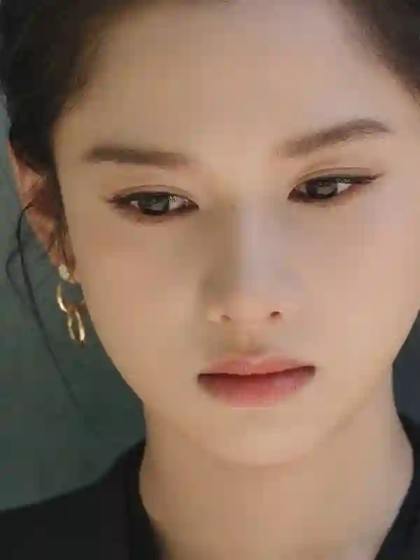 张婧仪西装造型尽显干练，微卷发甜度超标