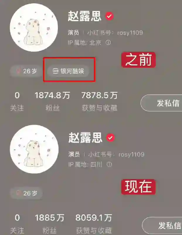 银河酷娱辟谣与赵露思解约传闻：没有解约，谢谢