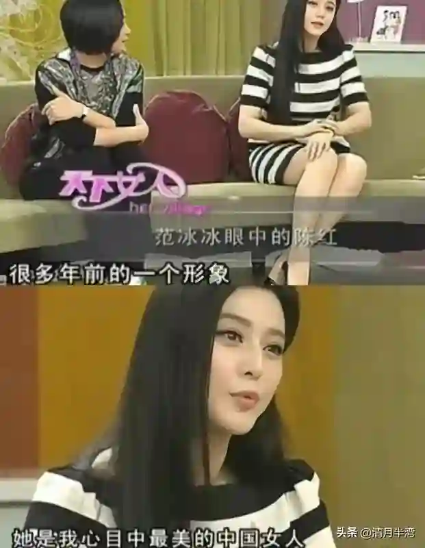 陈红脸平泪沟深算顶级美女吗？看她和周海媚、章子怡合照自有分晓