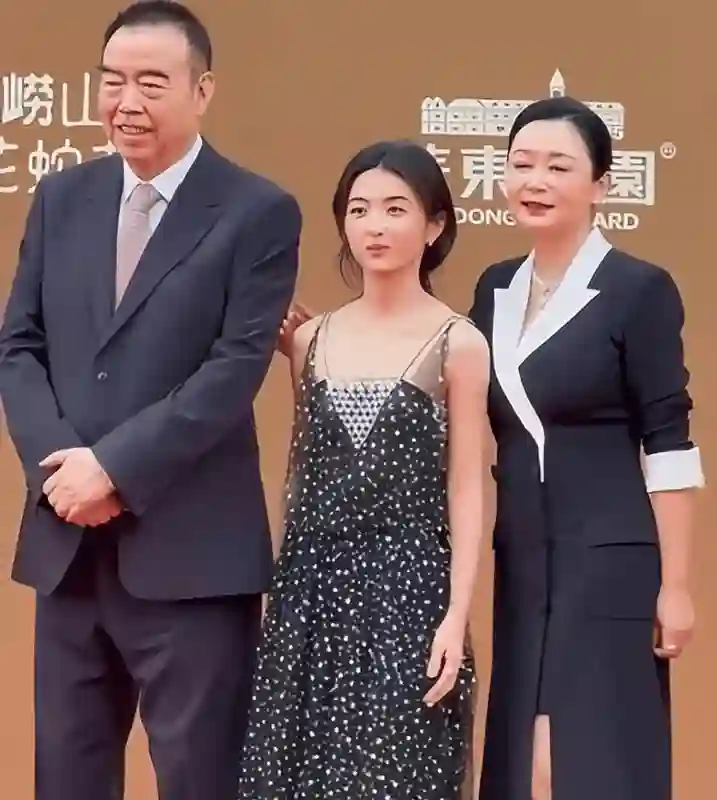 66岁倪萍、56岁陈红同框，都梳了同款发型，陈凯歌旧爱新欢同台并未尴尬