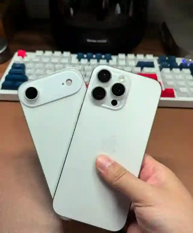 初探苹果最薄iPhone 17 Air戴手机壳效果