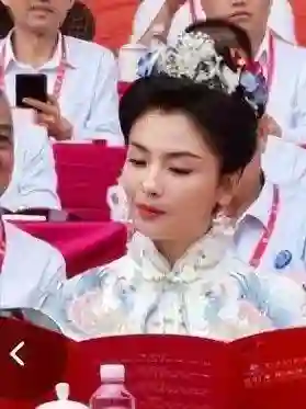 刘涛参加妈祖诞排场无人敌，两杠三星为她开路，亿万大佬只配拍照