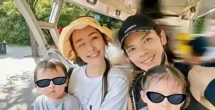 向佐天都塌了，六一晒亲子日常把女儿样貌曝光，实在太漂亮了