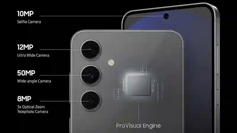 三星Galaxy S25 FE手机被曝配1200万像素前摄，首次看齐标准版Galaxy S系列