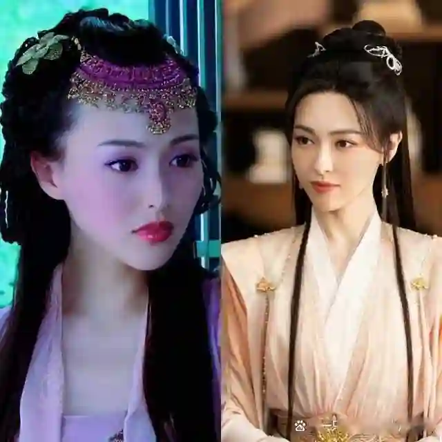 盘点九位85花早期古装照对比，谁失去灵动，而谁越来越精致？