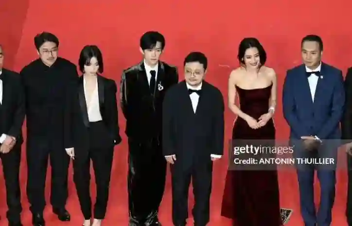 戛纳第七天：舒淇美的出众，林志玲面露凶相，李庚希咋长这样了