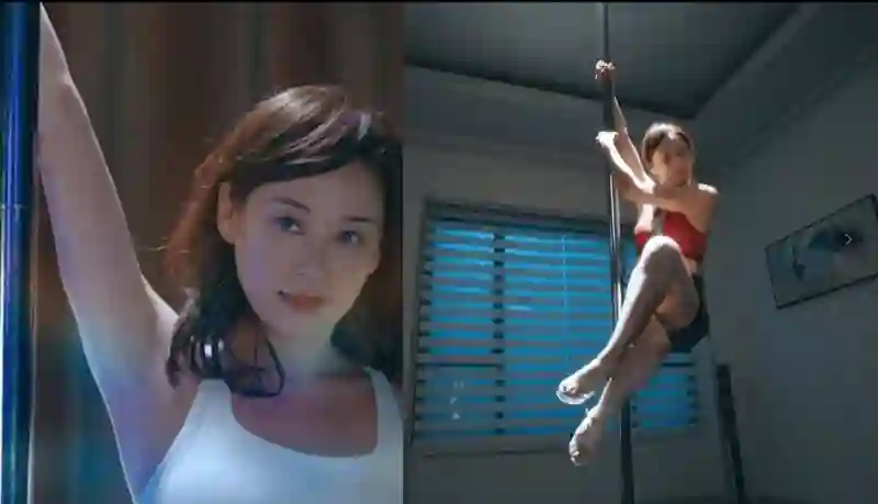 TVB视后姐姐大跳钢管舞，女人味十足！自爆患严重肩周炎使劲拉筋！