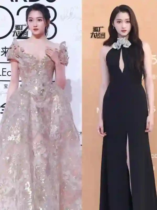 关晓彤现身山东农贸市场，发传单无人理，颜值是真的开始下滑