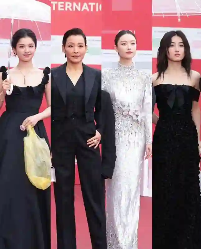 这一夜，中年女星集体发福，44岁阿娇骨相依旧，马丽惊艳超越