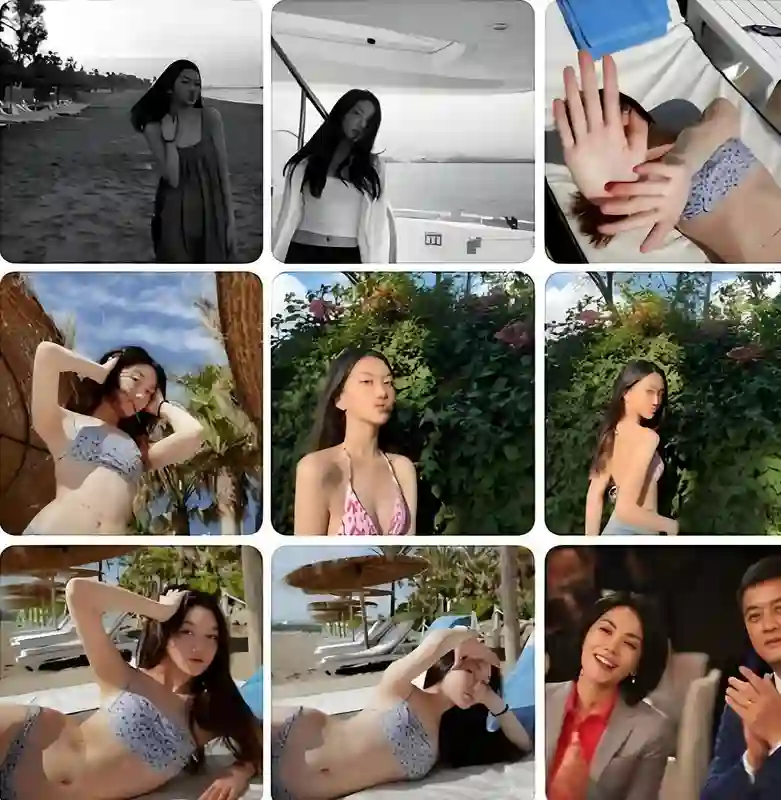 王菲小女儿抽烟？李嫣夹烟照曝光，母女仨都是烟民，网友褒贬不一