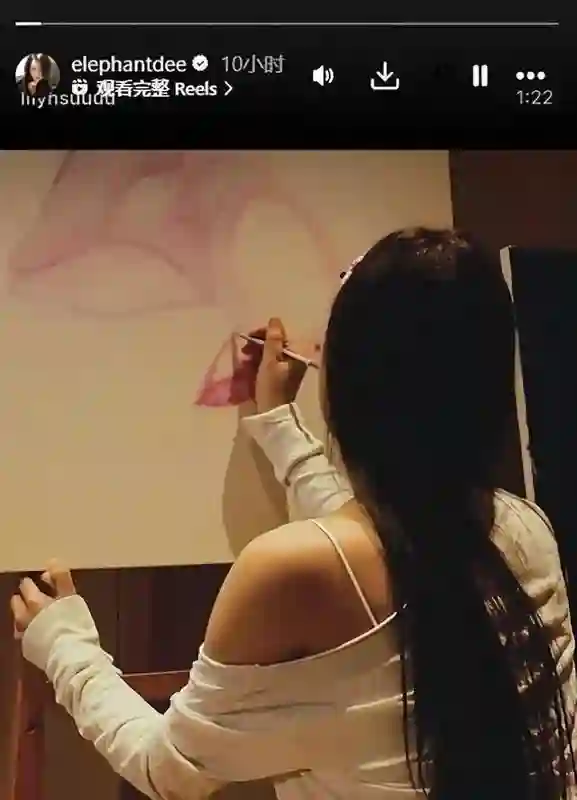 小S宣传二女儿画展，17岁lily长相甜美似林志玲，大S前男友力挺