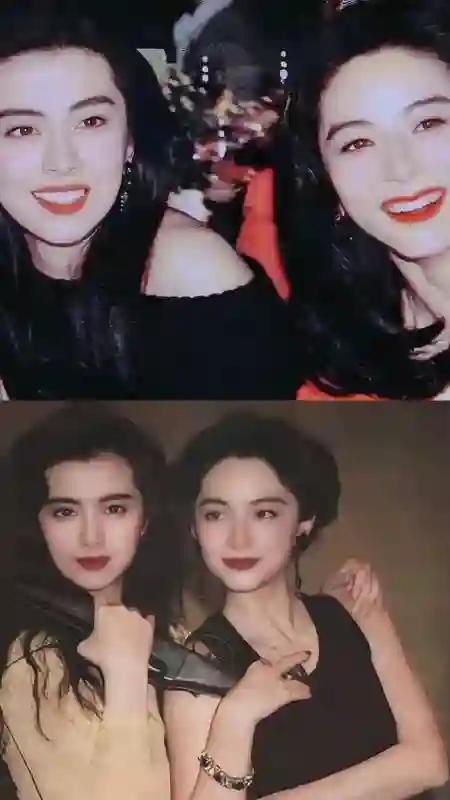 林青霞和10位女星的25张合照，看完了，才明白绝色与漂亮的差异