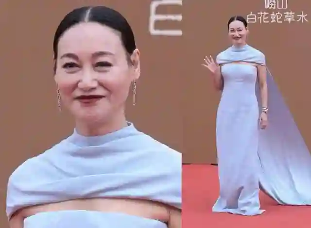华表奖这一夜，脸肿、造型拉胯，惠英红给内娱上了“生动一课”