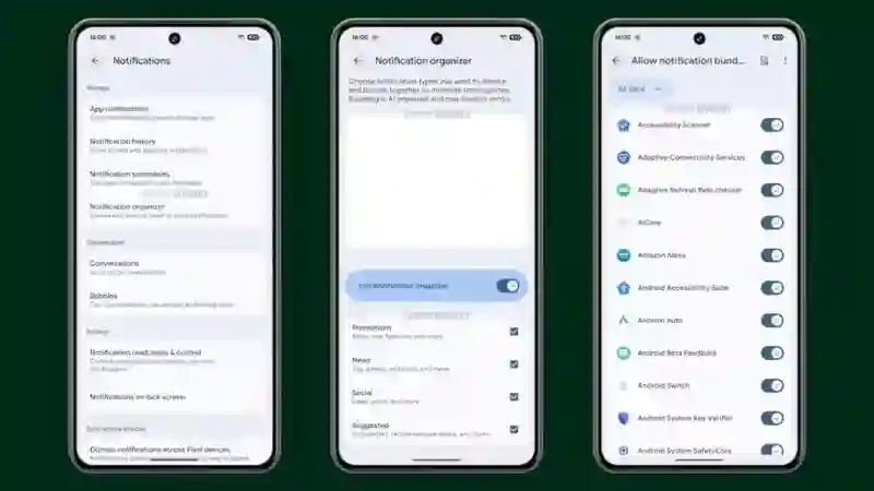 Pixel 10系列手机有望首发：谷歌安卓16酝酿AI通知管家，基于内容智能分类