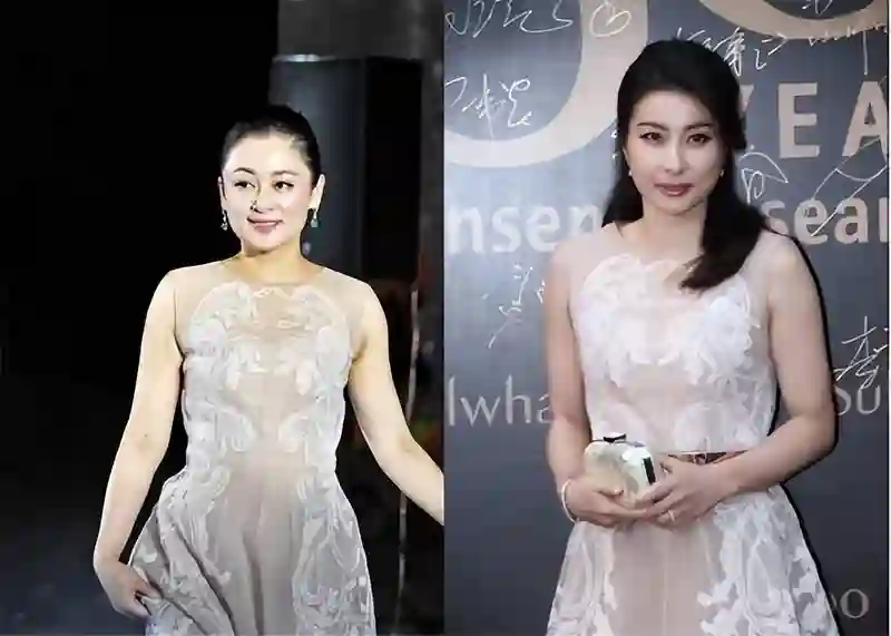 当陈红撞衫郭晶晶，瞬间领悟明星与贵妇的气质差距，谁更吸引人？