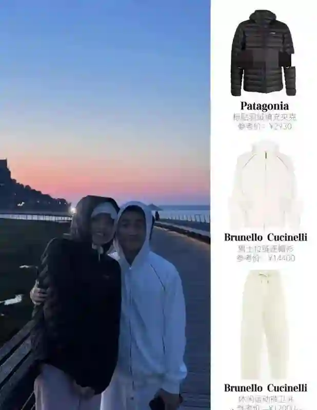 奚梦瑶和老公过二人世界！五一假期巴黎旅游，何猷君搂着高大的她