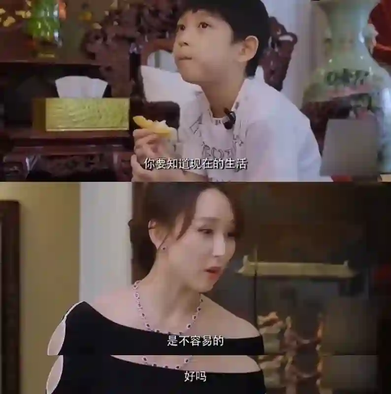 好久不见胡静儿子牛魔王了，颜值拉高星二代整体水平？
