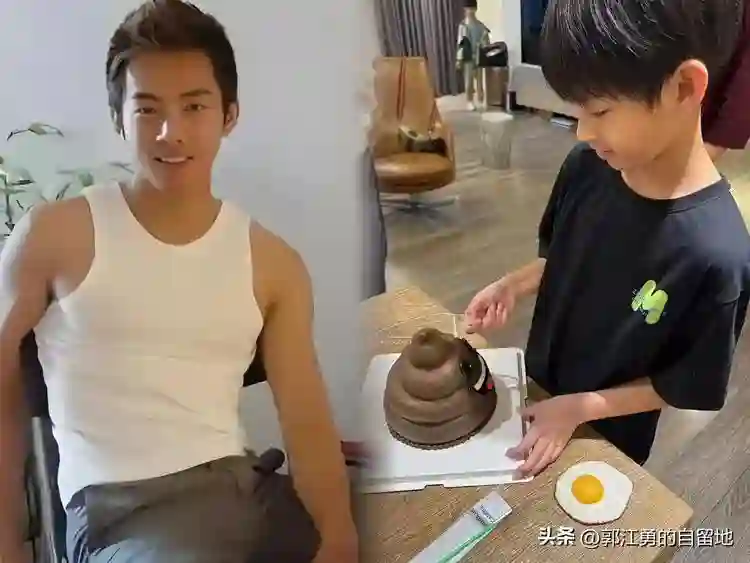 汪小菲霸气晒儿子正面照，就是要昭告天下:我的孩子我做主！