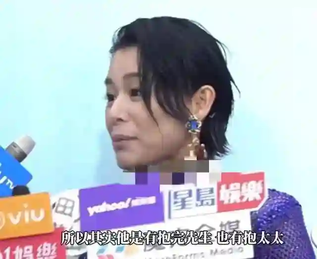 澳门这晚，胡杏儿卖力解释，网友却不买账:眼睛一直眨感觉在说谎