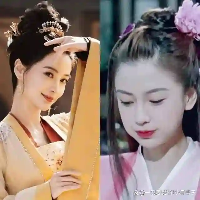 盘点九位85花早期古装照对比，谁失去灵动，而谁越来越精致？
