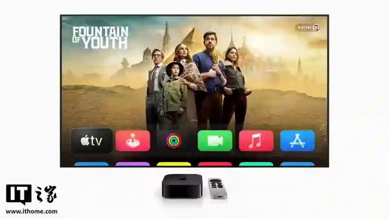 在家K歌更方便：苹果tvOS 26支持iPhone变成Apple TV手持麦克风
