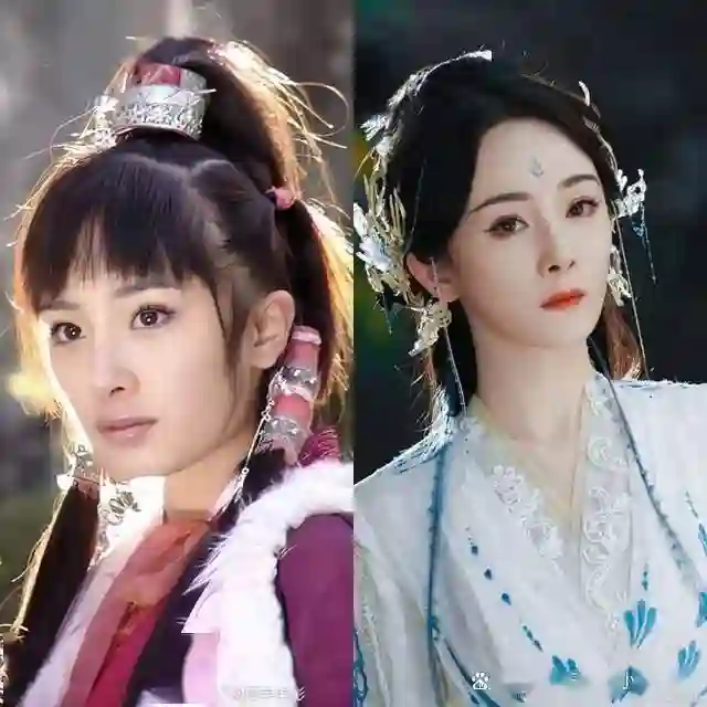 盘点九位85花早期古装照对比，谁失去灵动，而谁越来越精致？