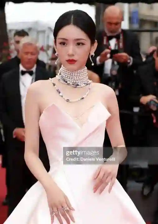 戛纳第七天：舒淇美的出众，林志玲面露凶相，李庚希咋长这样了