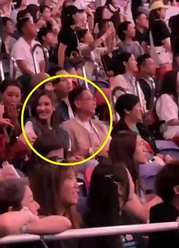 何超琼观看谢霆锋演唱会，前夫许晋亨也在，55岁李嘉欣被人搀扶