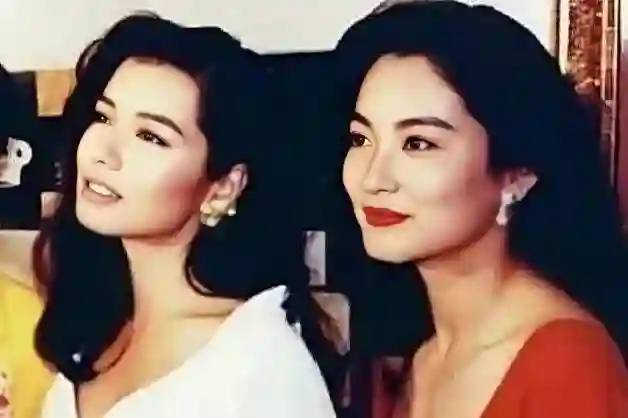 林青霞和10位女星的25张合照，看完了，才明白绝色与漂亮的差异