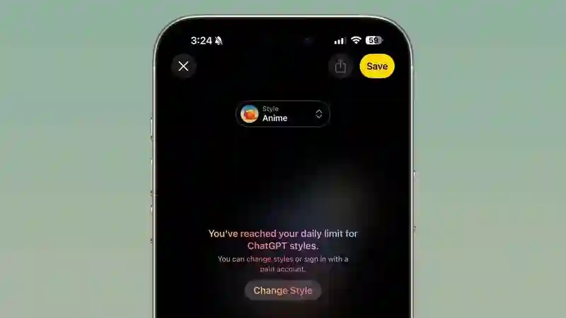 苹果iOS/iPadOS/macOS 26扩展图乐园功能：接入ChatGPT，支持吉卜力风格AI生图