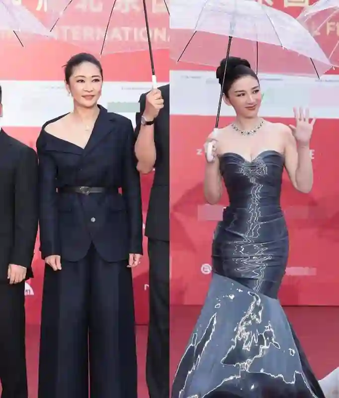 这一夜，中年女星集体发福，44岁阿娇骨相依旧，马丽惊艳超越