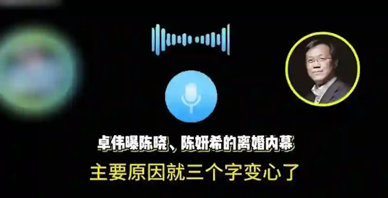 陈晓陈妍希被曝离婚内幕，离不开三个字，女方爆哭三天现状态回归