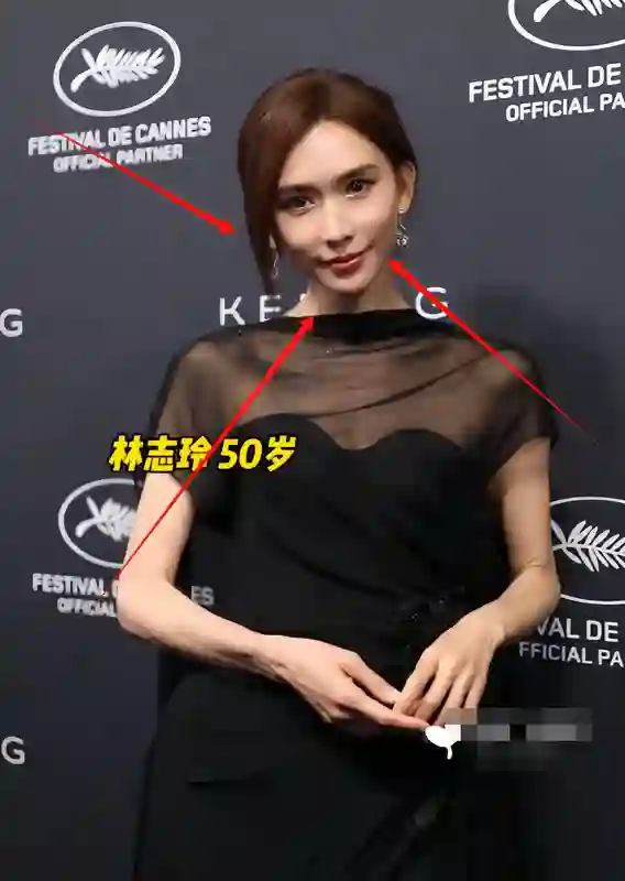 戛纳晚宴：林志玲瘦脱相，周冬雨脸垮，被和Mai贴头的张凌赫惊艳