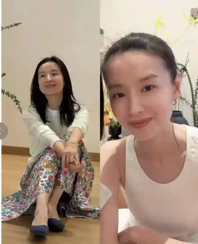 44岁董洁普拉提馆现身，生图曝光真实颜值，宛如20年前