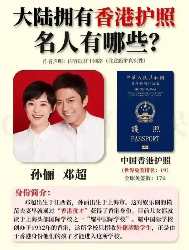 直到孙俪被爆移民，我才明白，这9位拒改国籍的艺人有多“清醒”
