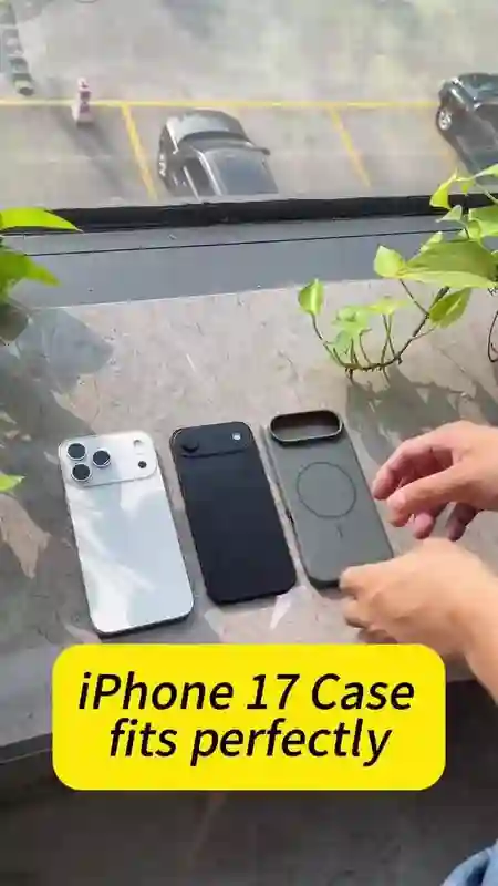 初探苹果最薄iPhone 17 Air戴手机壳效果