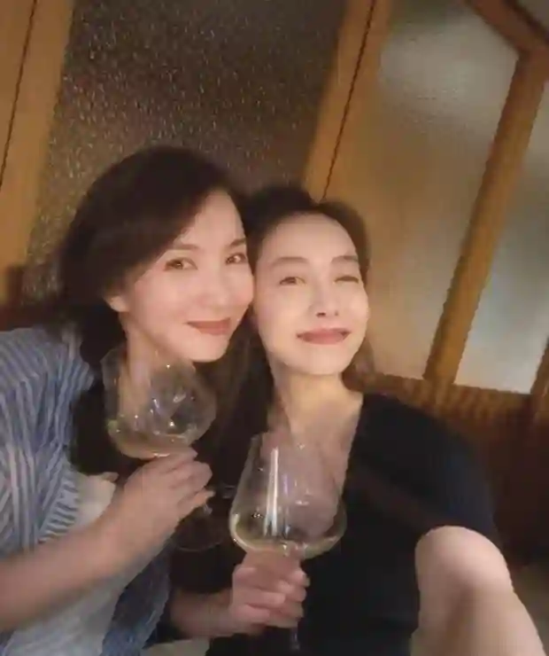 陈好宋茜聚会同框太甜！举杯合影笑靥如花，闺蜜情满屏溢出
