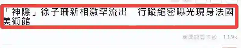 徐子珊45岁近照曝光，独自现身法国美术馆，网友分享偶遇细节