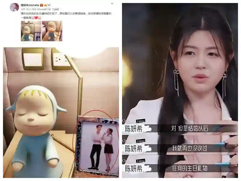陈晓也没有料到吧？离婚才半年不到，他的前妻陈妍希就有了新生活