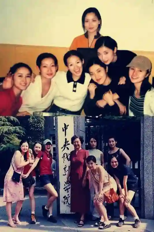 面相全变了！再看46岁章子怡大学合影，才知骨相和皮相老去的差距