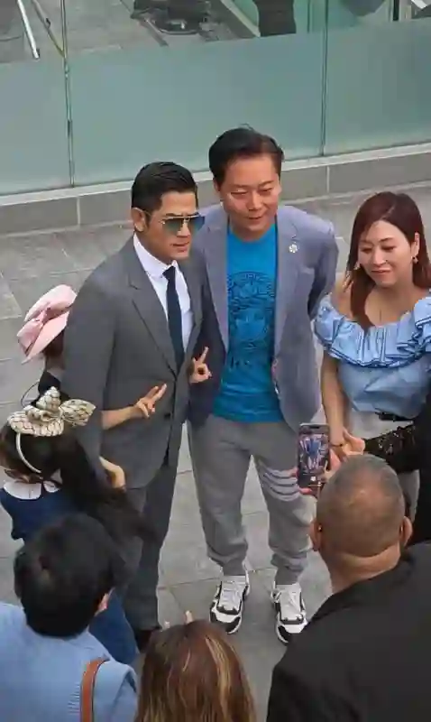 郭富城很爱带方媛出席各大场合，总是一家人大大方方整整齐齐出来