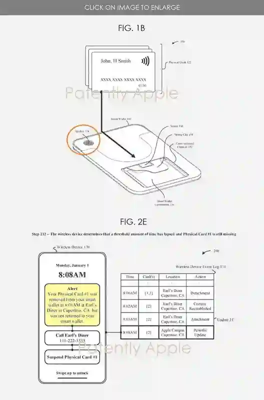 苹果智能钱包专利公示：扬声器提醒+精准定位，打造防丢卡神器